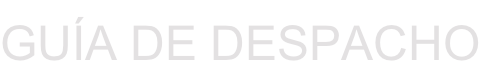 GUÍA DE DESPACHO